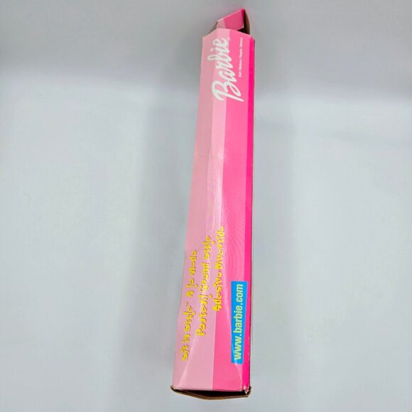 Barbie Sit In Style Doll 23421 Pink Inflatable Chair 1999 Incomplete With Box Ma - Picture 8 of 11